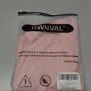 Dwnval Womens Basic Summer Short Sleeve Crewneck T Shirt Raglan Ribbed Knitted Slim Fit Casual Going Out Tops (Pink, S)