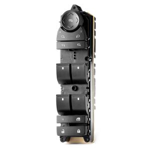 Driver Side Power Window Switch for 2007-2014 Chevy Suburban Silverado Avalanche Tahoe-GMC Sierra Yukon XL 1500 2500-Escalade Master Door Lock Switch Control Button-15906883-15118557-20835553-15093440