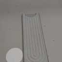 eormoe Kitchen Faucet Absorbent Mat - Diatomaceous Earth Splash Guard for Sink Faucet, Aesthetic Water Absorbing Stone Tray in The Modern Home [Grey, 23.6" x 3.9"] (Gray)