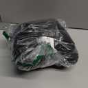 ELLEVEN Women's Ruched 3/4 Sleeve Blazers, Lightweight Slim Fit Jackets with Padded Shoulder for Business Casual (Black)