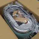 Mueller Retro Toaster 2 Slice with 7 Browning Levels and 3 Functions: Reheat, Defrost & Cancel, Stainless Steel Features, Removable Crumb Tray, Under Base Cord Storage, Turquoise