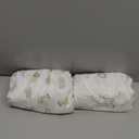 2Pack Waterproof Crib Sheets for Boys, Girls  52x28 Fitted Organic Cotton Baby Crib Sheets, Toddler Mattress Protector Cover, Washable, Soft & Durable Baby Bedding Essentials (KeaSafari)