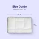 Mellow Adapt Pillow for Sleeping – 5-Zone Ergonomic Support, Washable