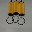 68191349AC Oil Filter for Jeep Grand Cherokee 3.6 Wrangler JK Chrysler 300,Durango Grand Caravan Journey Ram 1500 2500 3500 3.6L 2012 2013 2014 2015 2016 2017 2018-2021 68191349AA, 68191349AB 3Set.