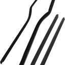 labwork 4PCS Door Outside Belt Weatherstrip Window Moulding Trim Seal Replacement for 1999-2016 F250 F350 F450 F550 Super Duty F81Z-2521452-AA F81Z-2521453-AA F81Z-2625596-AA F81Z2625596AA