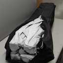 10x10 Pop Up Canopy, GarveeLife Heavy Duty Canopy Tent with One-Button Push Setup, Portable Roller Bag and 1 Sidewall, Pop Up Canopies with Adjustable Height and 4 Weight Bags (White, 10x10 1sidewall)