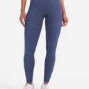 YEOREO Seamless Workout Leggings for Women Butt Lifting Hidden Scrunch Leggings High Waisted Gym Yoga Lilliean Impact Pants (Blue, L)