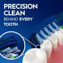 Oral-B Pro Health CrossAction Plaque Removal toothbrushes, 6 Count Toothbrush Soft, Deep Reach in Tight Spaces, Tongue Scraper Tooth Brush, Plaque Fighter, Gentle on Teeth, Gum stimulators