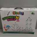 Kids Fort Building Kit 120 Pieces Construction STEM Toys for 3 4 5 6 7 8 9 10 11 12 Years Old Boys and Girls Ultimate Forts Builder Gift Build DIY Educational Learning Toy for Indoor & Outdoor