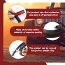 6.56FT Car Cable Wire Hider, Car Windshield Wire Hider, Light bar Wire Hider, with Adhesive Backing (1 PCS)