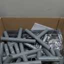 65 x 50 Inch Baby Playpen with Mat, Playpen for Babies and Toddlers, Baby Play Pen Playard for Indoor & Outdoor Active Center Game Fence, Skin-Friendly Fabric and Soft Breathable Mesh, Grey