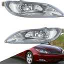 2-Pack Fog Lights Assembly Fog Lamps Replacement for Corolla 2005-2008, Replacement for Camry 2002-2004, Replacement for Solara 2002-2003