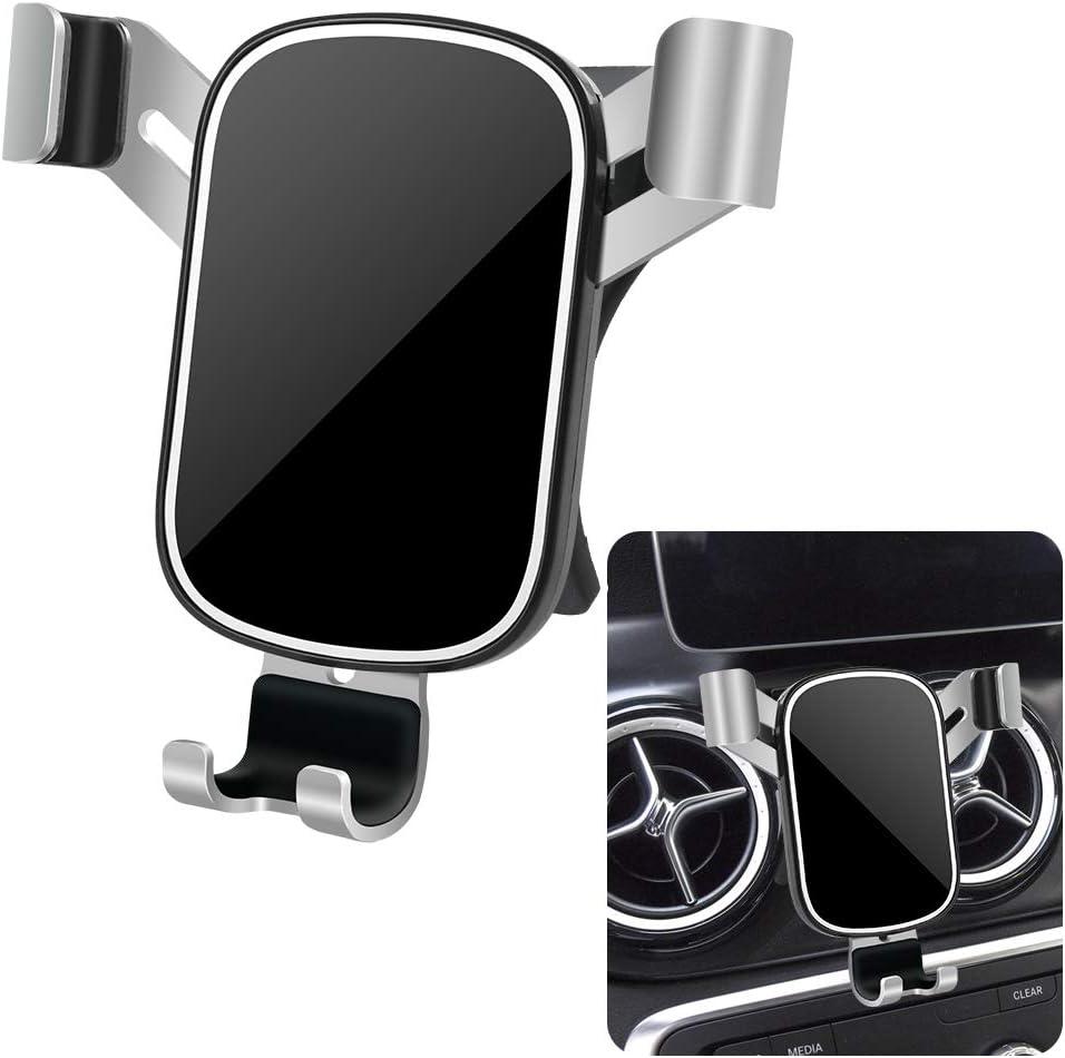 LUNQIN Car Phone Holder for Mercedes Benz GLA-Class 2015-2020 GLA250 GLA45 and CLA-Class 2014-2019 CLA250 CLA45 Auto Interior Accessories Best Cell Phones Mount Cellphone Mobile Cradle Charging Stand