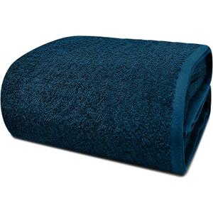 DAN RIVER Pack of 1 Bath Sheet 40x80 Inches, Big Towels Oversized Extra Large Bath Sheets, Absorbent Quick Dry Towels - Blue Opal