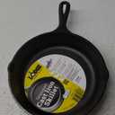 Lodge 9 Inch Cast Iron Pre-Seasoned Skillet  Signature Teardrop Handle - Use in the Oven, on the Stove, on the Grill, or Over a Campfire, Black