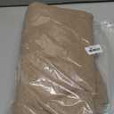 Dark Brown Pleated Linen Blackout Curtains 90 Inches Long for Bedroom Living Room Pinch Pleat Black Out Thermal Insulated Ring Hooks Back Tab Room Darkening Drapes Dutch Cocoa Curtains with Liner (40"W x 90"L (Pack of 2))