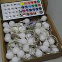 OMIKA 24 Colors Indoor String Lights with Remote, 16.5ft 50LED String Lights Bedroom USB Powered, Color Changing Christmas Lights Hanging for Dorm Classroom Tapestry Party Garden Patio Wall Xmas Dcor