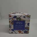 WDF 150pieces Baby Blue Plastic Plates with Gold Rim - Disposable Gold Plastic Silverware With Blue Handle-Baroque Light Blue&Gold Disposable Plates Dinnerware for Wedding/Party