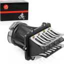 Carb Flange Intake Socket & Reed Valve Compatible with Ski-Doo Expedition GSX Grand Touring Renegade Skandic Tundra MXZ X 600 HO 2008-2016 Replaces OEM# 420667530