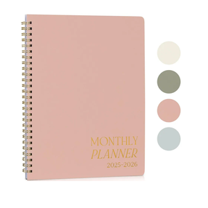 Beautiful 2025-2026 Monthly Planner and Calendar Book - To Do List Notebook That Easily Organizes Your Tasks to Boost Productivity - Runs From January 2025 Until December 2026
