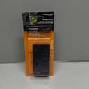 Prime-Line A 177 Sliding Screen Door Latch and Pull, 3 in. Hole Center, Black Plastic with Steel Latch, Mortise Install (2 Pack)