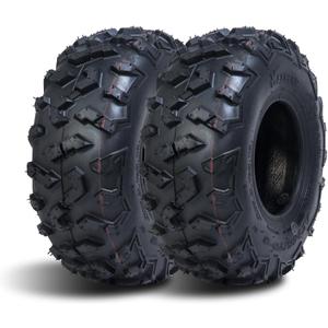 HALBERD 145/70-6 Tires for Go Kart Street Mini Bike, 4PR Off-road ATV Tires 145 70-6, Tubeless, Set of 2, HU01