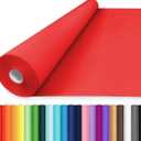 Vanhench Red Wrapping Paper 36" x 2400" (200'), Kraft Paper Roll for Bouquet Flower Wrapping, Art Crafts, Wedding, Birthday, Baby Shower,Mothers Day Gifts, Color Valentines Wrapping Paper Pack of 2