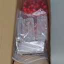 Dingion 4 Pack Christmas Mini Wreath for Cabinets 13 Inch Pre-lit Artificial Red Berry Wreath Bulk with LED Lights and Bow Xmas Winter Holiday Decor for Kitchen Front Door Wall Window Home