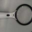 Magnifying Glass with Light Large 5" Lens, Handheld Illuminated Lighted Magnifier 24LED 1UV Light for Seniors, Reading, Coins, Jewelry, Close Work
