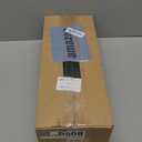 Rotten Leaning Fence Post Repair Kit Adjustable Angle Quick Easy Fix Widen, Heavy Duty Steel Fence Post Anchor Ground Spike for Repair Tilted, Broken Wood Fence Post (Black,  Set 2)