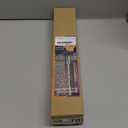 Lighted Halloween Tree Branches, 30IN 100LED Artificial Black Twig Branch with Purple&Orange Fairy Lights, Built-in Timer & Battery Operated, Waterproof for Outdoor Pathway Lawn Garden Decorations