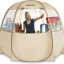 Alvantor Pop Up Canopy Tent - 10'x10' Vendor Booth Event Tent - Commercial Activity Canopy - Camping Gazebos - Beige
