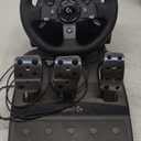 Logitech G920 Driving Force Racing Wheel and Floor Pedals, Real Force Feedback, Stainless Steel Paddle Shifters, Leather Steering Wheel Cover for Xbox Series X|S, Xbox One, PC, Mac - Black