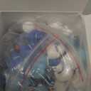 72 Pcs Mini Sailor Cruise Ducks Bulk for Hiding Tiny Resin Blue Cruise Ducks Miniature Sailor Duck Figurines for Ship Nautical Birthday Carnival Party Favors Gift Decoration