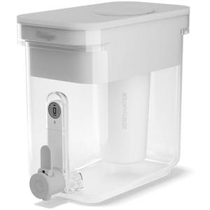 Culligan with ZeroWater Technology 22-Cup Water Filter Dispenser – Includes 5-Stage Advanced Water Filter, Certified to Reduce Lead, Total PFAS (Forever Chemicals), Mercury, Fluoride, and Chlorine