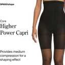SPANX Original Shaping High-Waisted Footless Sheers - Core & Thigh Control - Footless Pantyhose - Use as Shapewear Underwear (Black)