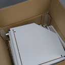 Corner Shelf Stand, 5 Tier Corner Bookshelf with Led Light,Corner Furniture for Bedroom Display Corner Shelf for Small Space,Wood Shelves with Storage Rack for Living Room,Office,White