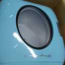 Frigidaire Retro Mini Portable Compact Personal Fridge, 9 Liter Capacity Chills 12 Cans, 100% Freon-Free & Eco Friendly, Includes Plugs for Home Outlet & 12V Car Charger - Blue