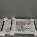 11x14 Picture Frames Black Solid Wood - Matted to Display Pictures 9x12 or 8x10 or 11x14 Frame without Mat - Wooden Photo Frame 11x14 inch Black with 2 Mats for Wall Mounting or Table Top, 2 Set