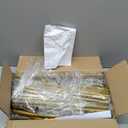 Wedding Arch Backdrop Stand Set of 2 (7.3FT/6FT), Gold Metal Arch Backdrop Stand,Balloon Arch Stand for Wedding Ceremony Baby Shower Outdoor Indoor Birthday Party Graduation Decoration,Gold