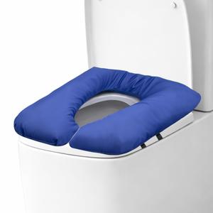 SPRING SEAON 3-Inch Raised Toilet Seat Cushion, Waterproof PU Cover