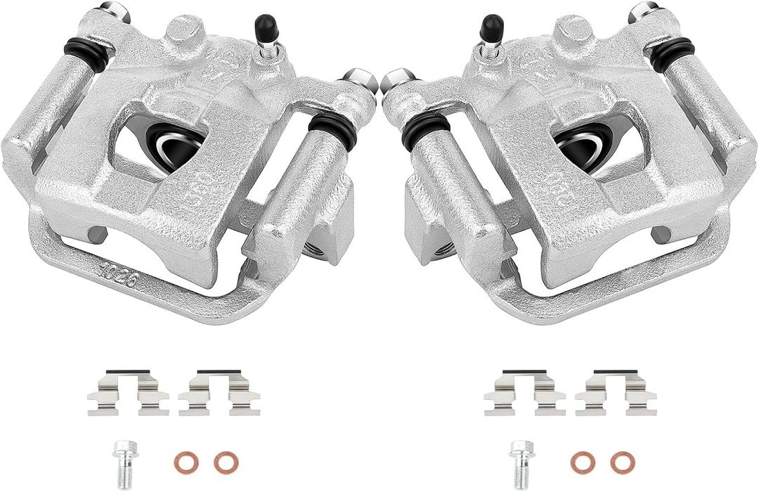 SCITOO Rear Left+Right Brake Calipers With Bracket 19-B2780A 19-B2781A For Nissan For Altima 07-12 For Nissan Juke 11-17 For Nissan For Maxima 07-08 For Nissan Sentra 11-12 14-16