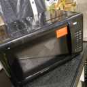 Emerson MW7302B Compact Countertop Microwave Oven with Touch Control, LED Display, 700W, 10 Power Levels, 6 Auto Menus, Glass Turntable and Child Safe Lock, 0.7 Cu., Ft. Black