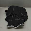 Lelepet Warm Dog Coat Reflective Dog Fleece Vest Waterproof Jacket Windproof Winter Cold Weather Coats with Adjustable Buckle Jackets for Dogs, Black, M