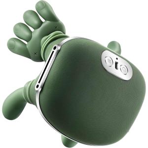 2026 Upgraded 4D Neck and Shoulder Massager, Bionic Heated Massager, Shiatsu Kneading & Fingers Traction for Deep Tissue, Wireless Portable Massager for Pain Relief and Muscle Relaxing