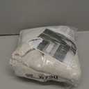 LAMIT Natural Ivory Semi Sheer Linen Curtains 84 inch Long, Cream White Light Filtering Living Room Panels Back Tab and Rod Pocket Neutral Drapes for Bedroom/Farmhouse, 2 Panels, 52 x 84 Inch