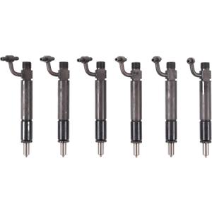6PCS Fuel Injectors 1817126C91 781779 Compatible With Navistar Engines DT466 DTA466