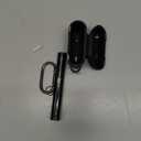 Ljusmicker for AirPod Pro Case Cover with Cleaner Kit,Soft Silicone Protective Case for Apple AirPods Pro 2nd/1st Generation for Women Men,AirPod Pro Case with Magnetic Lid Lock & Keychain-Solid Black