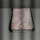 meadow park Cotton Clipped Jacquard Duvet Cover Set King, 3 Pieces Jacobean Floral Bedding Set (Pink, King)