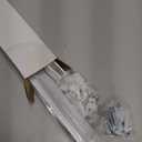 12 Inch Wire Shelf Brackets Set, 8 Pack Metal White Closet Support Bracket with End Brackets & Clips for Wire Shelving Wall Bracket Installation, Support Wire Closet Shelves Racks (8 Pack)